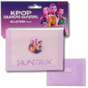 PORTFEL K-POP DEMON HUNTERS ICONIC DZIEWCZĘCY HUNTRX NA RZEP Z KIESZONKĄ