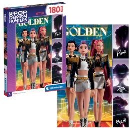 PUZZLE K POP DEMON HUNTERS 180 elementów dla dzieci układanka K-POP