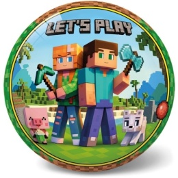 Piłka Minecraft 23 cm piłka gumowa dla dzieci do ogrodu i zabawy