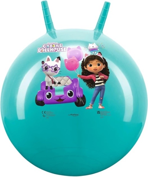 Piłka do skakania Skippyball KOCI DOMEK GABI 45 cm skoczek JOHN 59590