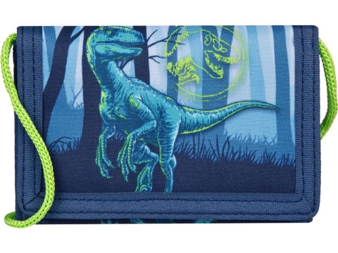 Portfel dziecięcy JURASSIC WORLD DINOZAURY dla dzieci saszetka z przegródkami