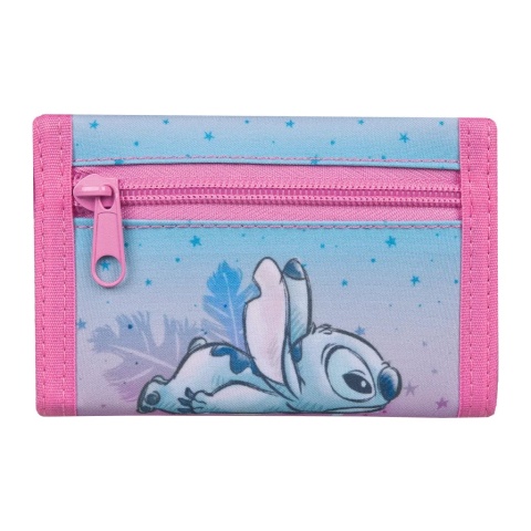 Portfel dziecięcy STITCH ANGEL dla dzieci saszetka z przegródkami