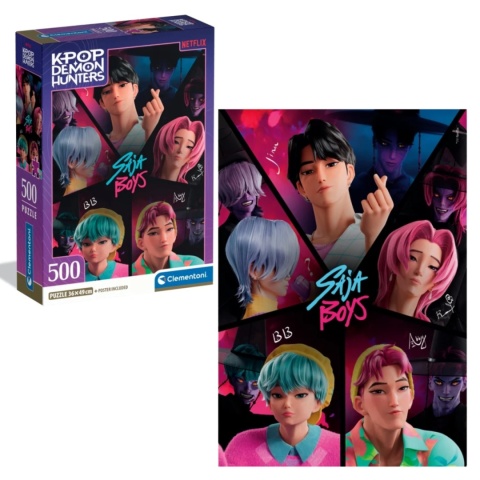 Puzzle K Pop Demon Hunters 500 elementów Saja Boys
