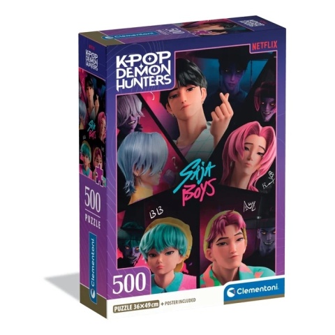 Puzzle K Pop Demon Hunters 500 elementów Saja Boys