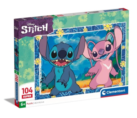 Puzzle Lilo i Stitch 104 elementy Clementoni Super Color