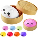 Squishy Dumpling gniotek pierożek 10 cm HIT TikTok antystresowy 01002