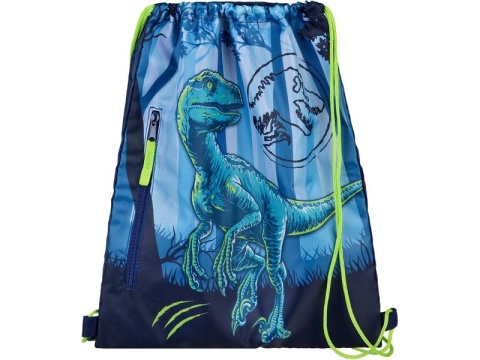 WOREK szkolny JURASSIC WORLD DINOZAURY na buty sportowy przedszkola 40x32 cm