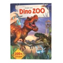 ZESTAW KREATYWNY DINO WORLD DINO ZOO z naklejkami DINOZAURY WYKLEJANKA