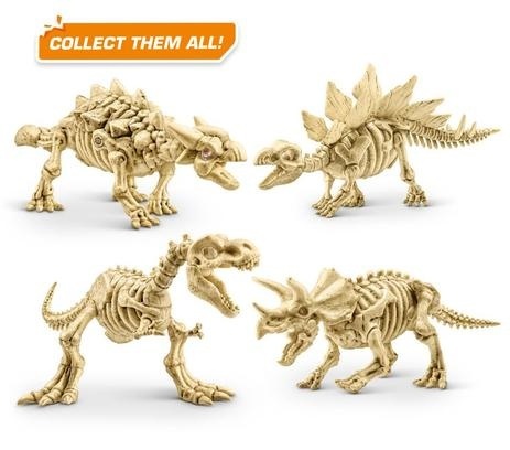 ZESTAW WYKOPALISKA ROBO ALIVE Dino Fossil Find Amber Adventure Dinozaur