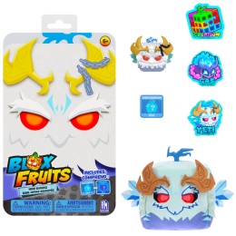 Zestaw BLOX FRUITS MYSTERY YETI figurka pluszak naklejki DLC Seria 3