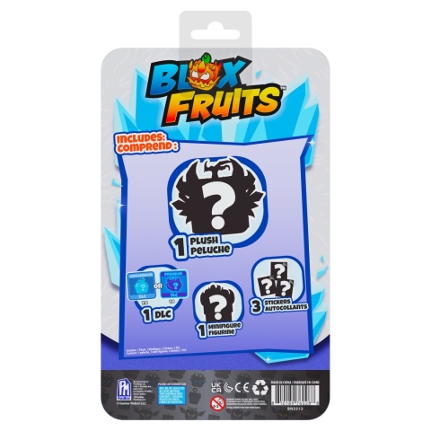 Zestaw BLOX FRUITS MYSTERY YETI figurka pluszak naklejki DLC Seria 3