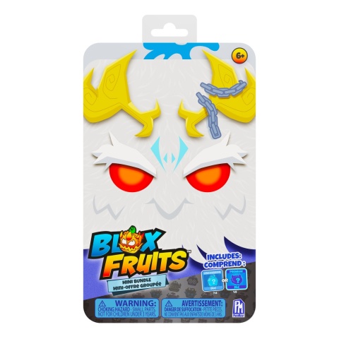 Zestaw BLOX FRUITS MYSTERY YETI figurka pluszak naklejki DLC Seria 3