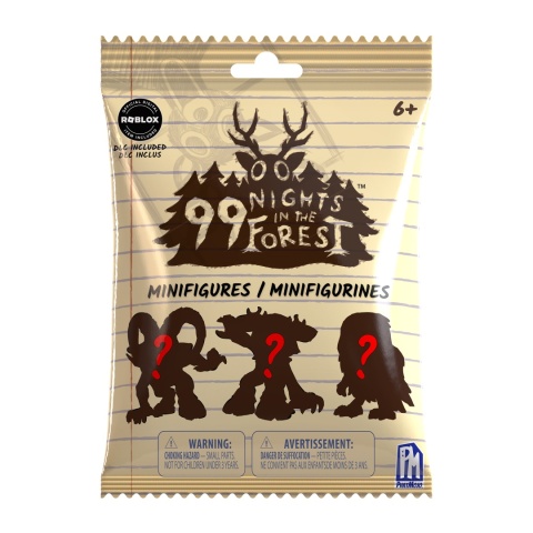 99 NOCY W LESIE figurka saszetka niespodzianka kod DLC kolekcjonerski ROBLOX