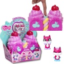 CHERRY PETS CONFETTI CUPCAKES 2 figurki liski Ginger Roxy konfetti zestaw