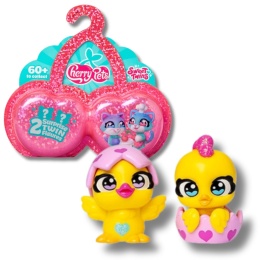 CHERRY PETS Sweet Twins 2 figurki niespodzianki bliźniaki zwierzątka