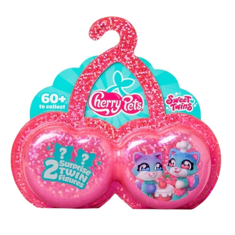 CHERRY PETS Sweet Twins 2 figurki niespodzianki bliźniaki zwierzątka