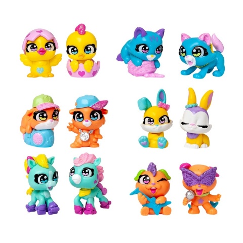 CHERRY PETS Sweet Twins 2 figurki niespodzianki bliźniaki zwierzątka