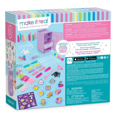 DŁUGOPISY DIY MAKE IT REAL zestaw do tworzenia i ozdabiania 10 sztuk