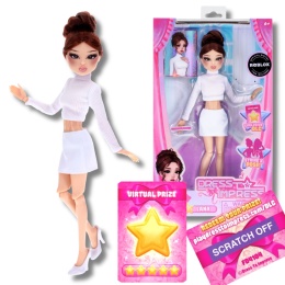DRESS TO IMPRESS lalka Lana 29 cm Roblox z kodem DLC modowa