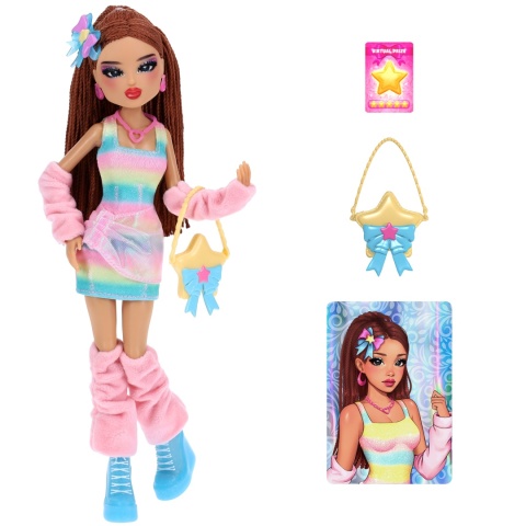 DRESS TO IMPRESS lalka Stardust Softie 29 cm Roblox z kodem DLC modowa