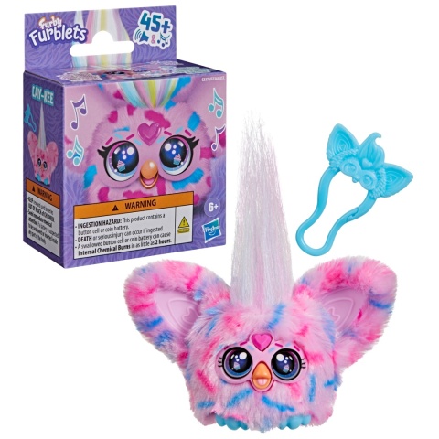 FURBY FURBLETS CAY-KEE CIASTECZKO interaktywny Furbiś z dźwiękiem