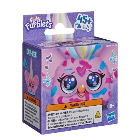 FURBY FURBLETS CAY-KEE CIASTECZKO interaktywny Furbiś z dźwiękiem
