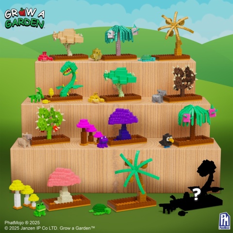 GROW A GARDEN Kula Niespodzianka Rare Crops Figurka kod DLC Roblox