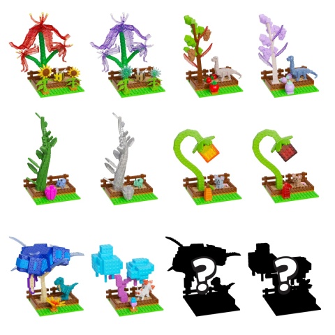 GROW A GARDEN Massive Crops Bundle zestaw niespodzianka z DLC ROBLOX