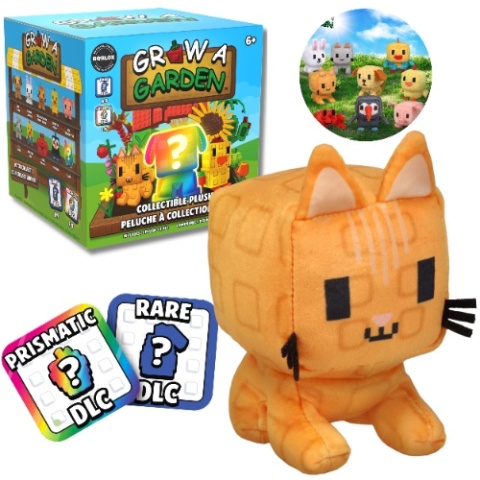 GROW A GARDEN Pluszak 10 cm Mystery Box losowy zwierzak z DLC ROBLOX