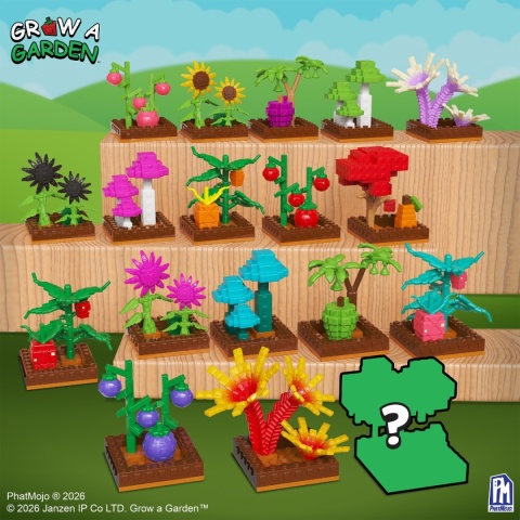 GROW A GARDEN Pocket Crops mini zestaw saszetka niespodzianka DLC ROBLOX