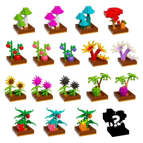 GROW A GARDEN Pocket Crops mini zestaw saszetka niespodzianka DLC ROBLOX