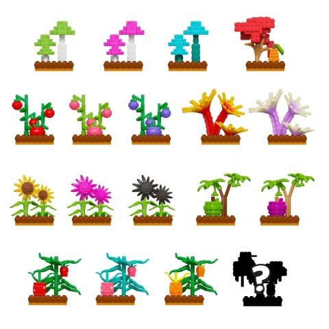GROW A GARDEN Pocket Crops mini zestaw saszetka niespodzianka DLC ROBLOX