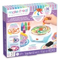 MAKE IT REAL Zestwa SPIN ART STATION do tworzenia wirujących obrazów