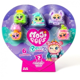 MOJIPOPS PEARL 6 figurek zestaw kolekcjonerski Sea Club perłowy efekt