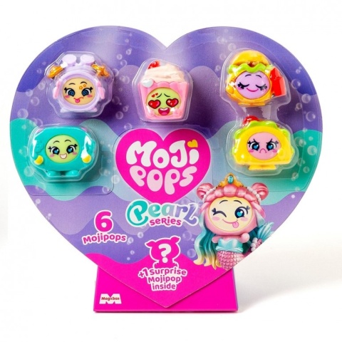 MOJIPOPS PEARL 6 figurek zestaw kolekcjonerski Sea Club perłowy efekt