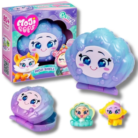 MOJIPOPS PEARL MUSZELKA 2 figurki niespodzianki kolekcjonerski zestaw