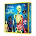 NATIONAL GEOGRAPHIC CIAŁO CZŁOWIEKA Model Anatomia Świecące kości
