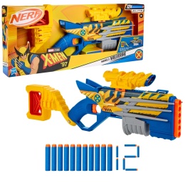 NERF MARVEL WOLVERINE wyrzutnia 12 strzałek Elite blaster X-Men