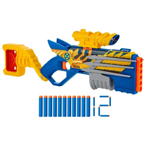 NERF MARVEL WOLVERINE wyrzutnia 12 strzałek Elite blaster X-Men