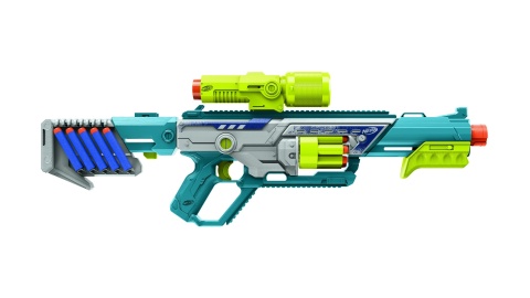 NERF REBEL OPS DEADEYE wyrzutnia 24 strzałki Elite celownik tarcza 8 strzałek