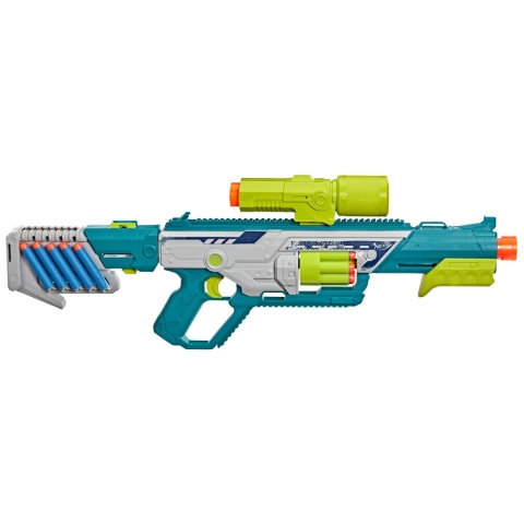NERF REBEL OPS DEADEYE wyrzutnia 24 strzałki Elite celownik tarcza 8 strzałek