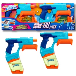 NERF SUPER SOAKER DUNK FILL 2-pak pistolety na wodę 300 ml szybkie napełnianie
