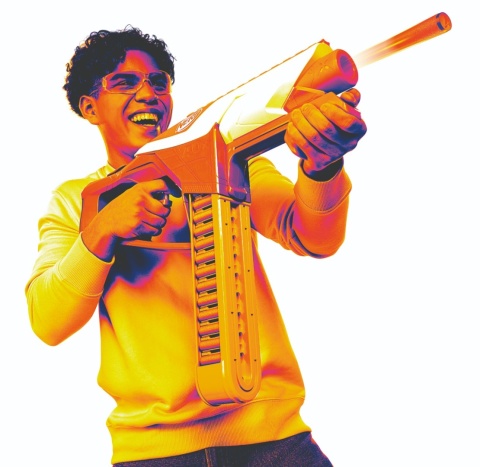 Nerf N-Series INFINITE BLASTER wyrzutnia karabin 80 strzałek zestaw