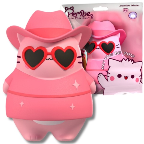 PEMBE Foam Mates XL figurka squishy 20 cm miękka sensoryczna do ściskania