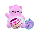 PEMBE THE PINK CAT pluszowa kotka 15 cm maskotka przytulanka Coffee