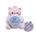 PEMBE THE PINK CAT pluszowa kotka 15 cm przytulanka Be You różowy kot