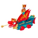 PIRATIX DRAGON SHIP smoczy statek 3w1 figurka Kapitan Big Red zestaw