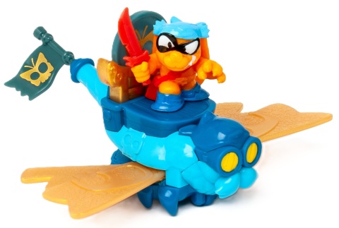 PIRATIX WILD KINGDOM BUGGY pojazd z figurką niespodzianką Seria 4 Figurka