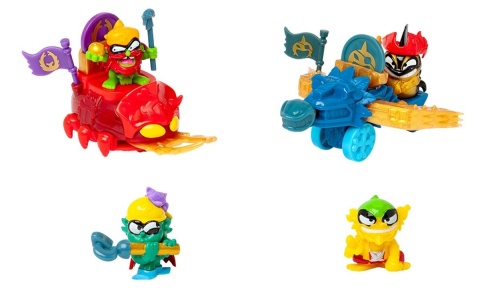 PIRATIX WILD KINGDOM CAPTAIN PACK 4 figurki Seria 4 zestaw losowy