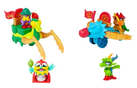 PIRATIX WILD KINGDOM CAPTAIN PACK 4 figurki Seria 4 zestaw losowy